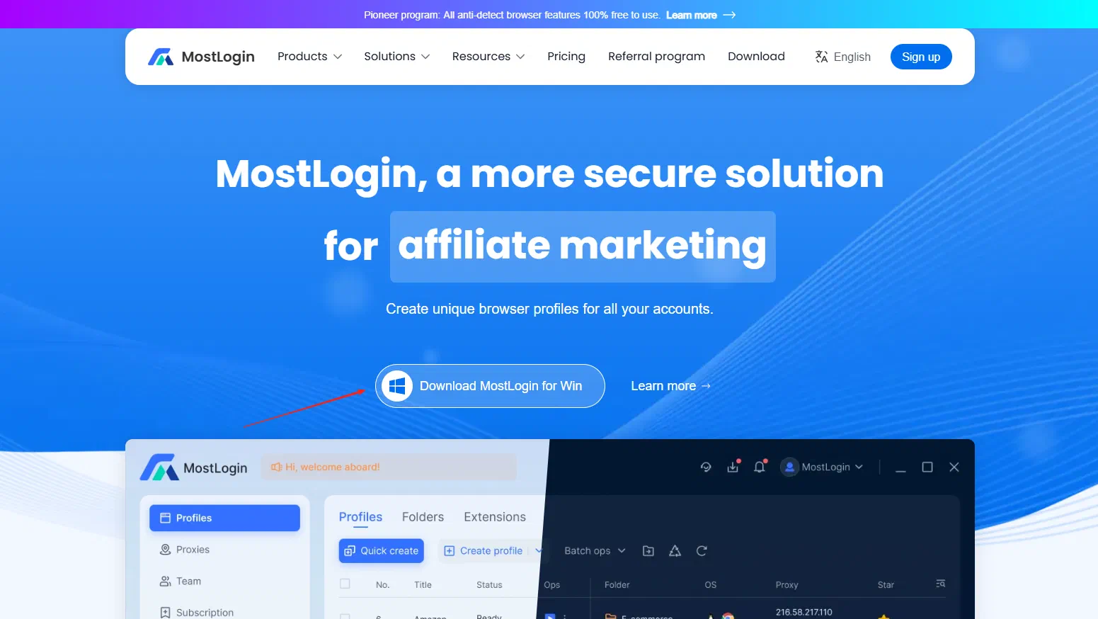 MostLogin