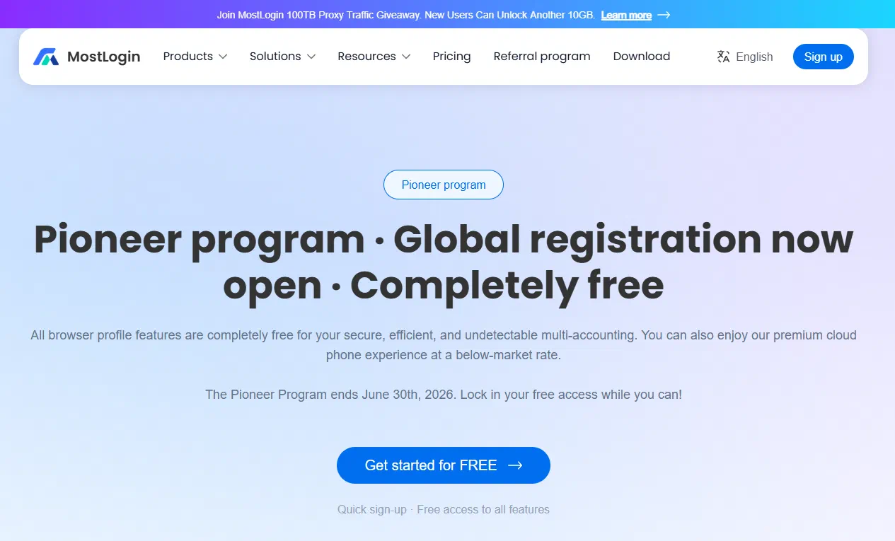 MostLogin
